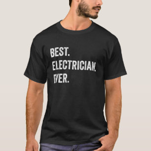 T-shirt Meilleur électricien jamais Vintage
