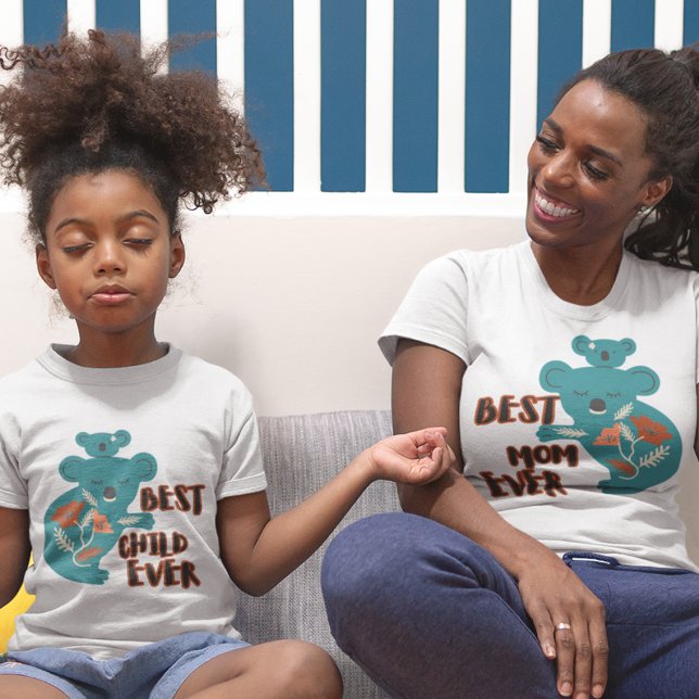 T-Shirt Meilleur enfant Jamais Koala Fête des Mères (Créateur téléchargé)