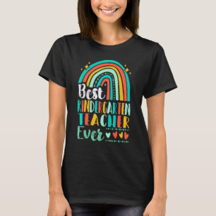 T-shirt Meilleur enseignant de maternelle dernier jour d'é
