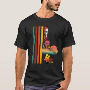 T-shirt Meilleur Ensemble Rétro Coucher de Soleil Inspiran