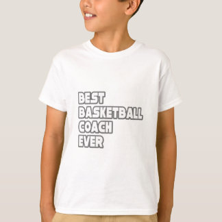 T-shirt Meilleur entraîneur de basket-ball jamais