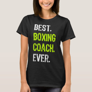 T-shirt Meilleur entraîneur de boxe de tous les temps