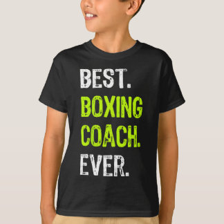 T-shirt Meilleur entraîneur de boxe de tous les temps