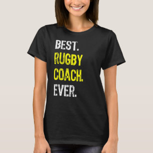 T-shirt Meilleur entraîneur de rugby