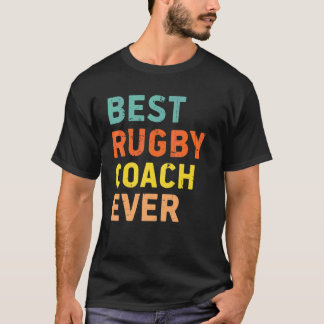 T-shirt Meilleur entraîneur de rugby de tous les temps  En