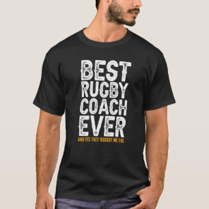 T-shirt Meilleur entraîneur de tous les temps et m'a achet