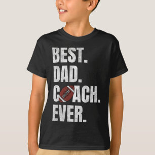 T-shirt Meilleur Entraîneur Papa Toujours Drôle Football T