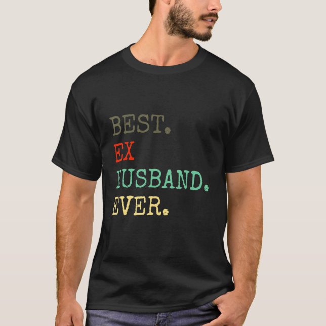 T-shirt Meilleur Ex Mari Divorce Jour Divorce Af (Devant)
