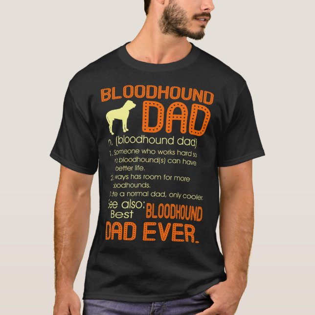 T-shirt Meilleur Fête des pères de père de sang (Devant)