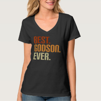 T-shirt Meilleur filleul jamais Meilleur filleul du monde 