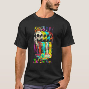 T-shirt Meilleur Fils Jamais Crâne Tie Dye Hippie Fête des