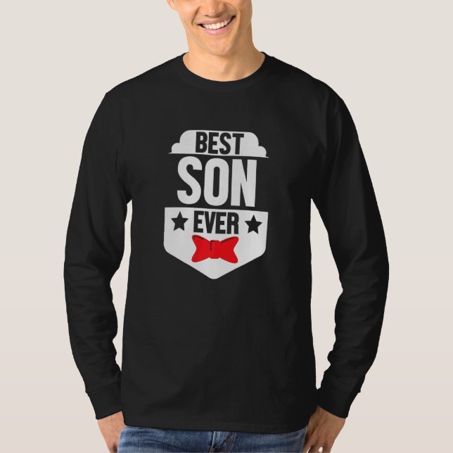 T-shirt Meilleur Fils Jamais Frère Famille Papa Maman Papa (Devant)