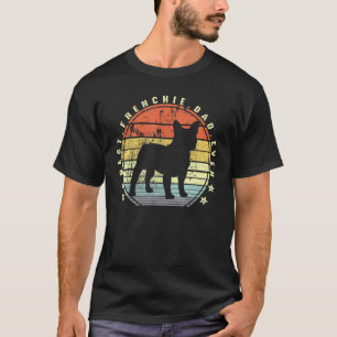 T-shirt Meilleur Frenchie Papa Jamais Daddy Frenchie Bulld