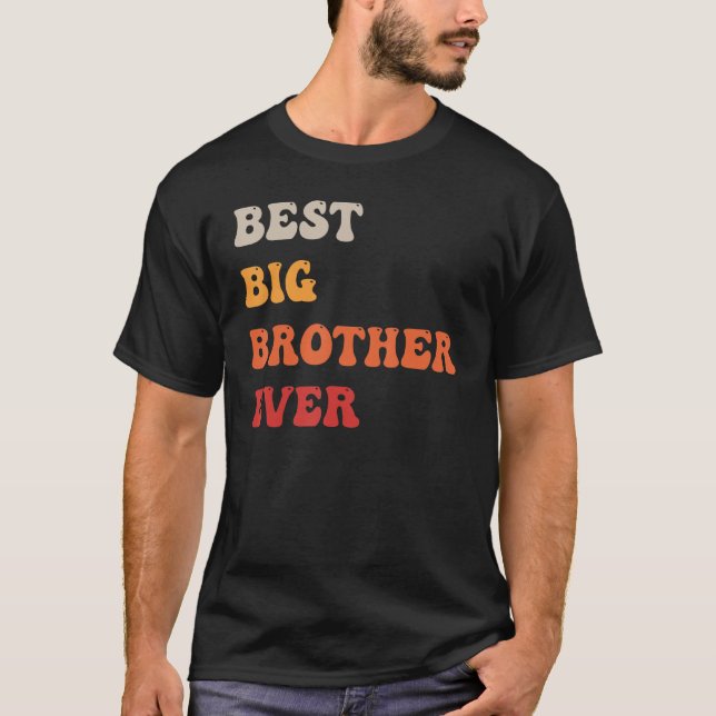 T-shirt Meilleur frère aîné (Devant)