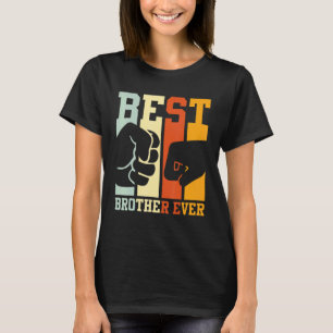 T-shirt Meilleur Frère Jamais Fist Bump Brother Soeur