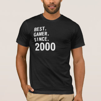 T-SHIRT MEILLEUR GAMER DEPUIS 2000