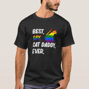 T-shirt Meilleur Gay Chat Papa Jamais Chats Amoureux des a
