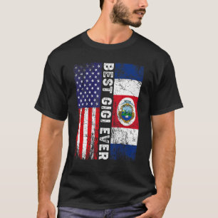 T-shirt Meilleur Gigi Ever Fête des Mères Costa Rica Us Dr