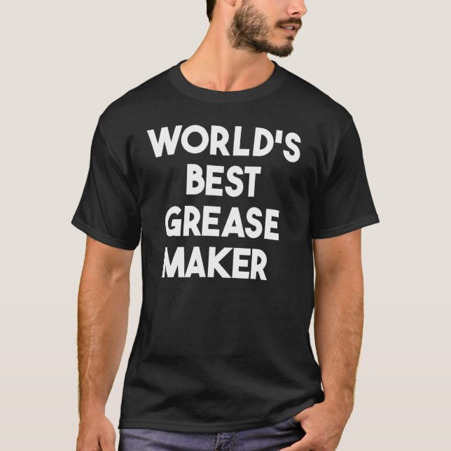 T-shirt Meilleur graisse au monde (Devant)