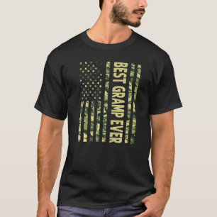T-shirt Meilleur Gramp jamais nous Drapeau Américain Grand