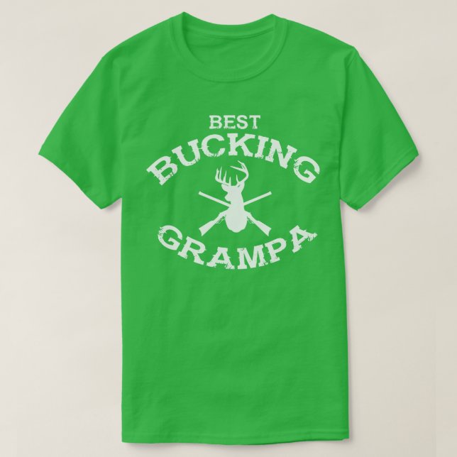 T-shirt Meilleur Grampa Bucking (Design devant)
