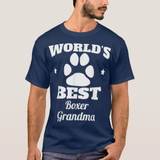 T-shirt Meilleur grand Amoureux des chiens Boer du monde 