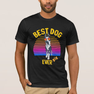 T-shirt Meilleur Grand Chien Danois Jamais Rétro
