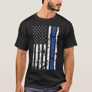 T-shirt Meilleur grand-fils jamais Vintage américain drape