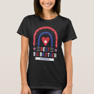 T-shirt Meilleur grand frère édition Texas garçons frère o