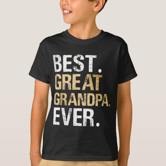 T-shirt Meilleur grand grand-père jamais cadeau de Grandda (Devant)