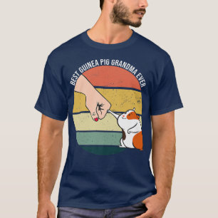 T-shirt Meilleur Grand-mère de porc de Guinée jamais pomme
