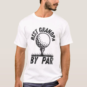 T-shirt Meilleur Grand-Papa par par, drôle de golf pour ho