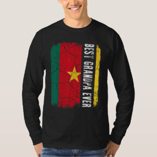 T-shirt Meilleur grand-père camerounais Jamais Cameroun Dr