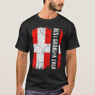 T-shirt Meilleur grand-père danois Jamais Danemark Fête de
