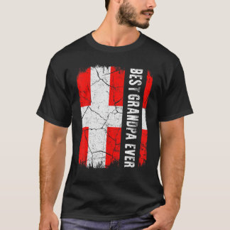 T-shirt Meilleur grand-père danois Jamais Danemark Fête de