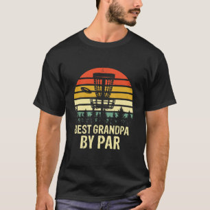 T-shirt Meilleur Grand-Père De Mens Par Disque Fête des 