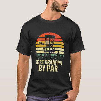 T-shirt Meilleur Grand-Père De Mens Par Disque Fête des pè