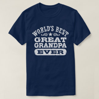 T-shirt Meilleur grand-père du monde