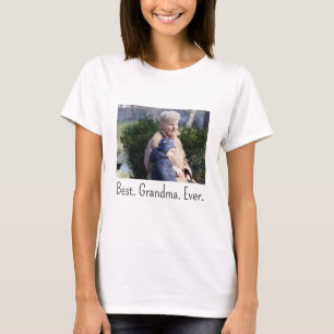 T-shirt Meilleur Grand-Père Famille Photo