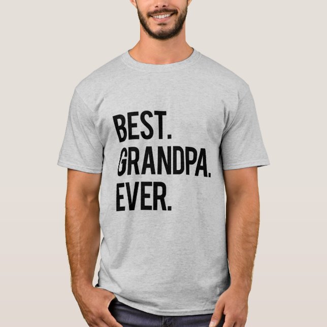 T-shirt Meilleur Grand-père jamais génial (Devant)