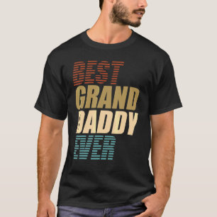 T-shirt Meilleur grand-père Jamais grand-parent papa Fête