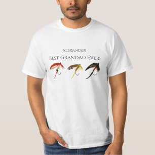 T-shirt Meilleur Grand-Père Jamais ! Pêcheurs à la mouche