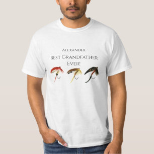 T-shirt Meilleur Grand-Père Jamais ! Pêcheurs de poissons