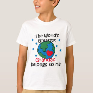 T-shirt Meilleur Grand-Père m'appartient