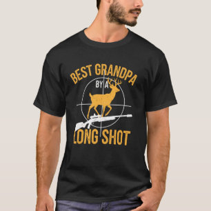 T-shirt Meilleur Grand-Père Papa Cerf Buck Chasseur Grand-