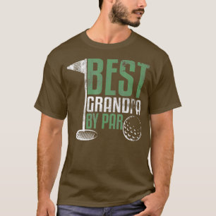 T-shirt Meilleur Grand-Père Par Par Fête des pères Golf Gr