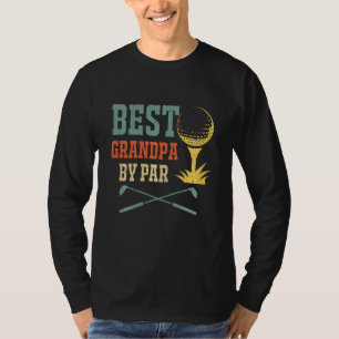 T-shirt Meilleur Grand-Père Par Par Golf Correspondant Sue