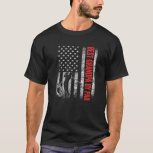 T-shirt Meilleur grand-père par Par US American Flag Père