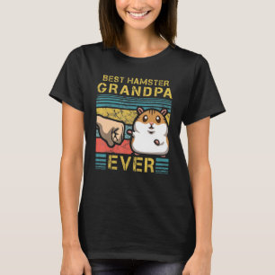 T-shirt Meilleur Hamster Grand-père Jamais Cavy Hammy Dadd