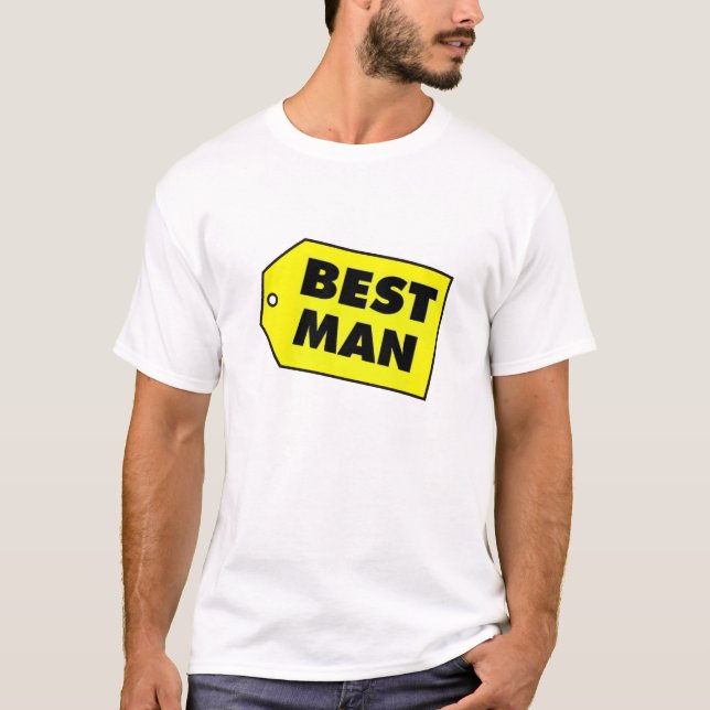 T-shirt Meilleur homme (Devant)